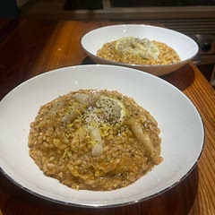 Added some pesto rosso, and mightve made it too lemony, but it was amazing!