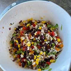 A really nice rice recipe .. love the flavours in the dressing! You can alter it to how you like it,I will be making it again.