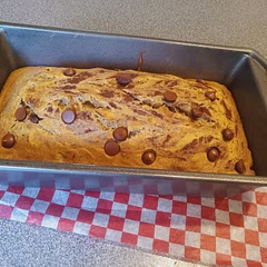 A good bread! Simple enough and versatile for add ins and replacements for dietary reasons! I added vegan chocolate chips in and on top it was so yummy! :)