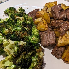 Will try making this again.  The meat seems to need more seasoning (maybe try the worcestershire sauce addition next time).  

Had to cook the potatoes for longer than 6 minutes.  

Was good, but will try tweaking the recipe a bit next time.  