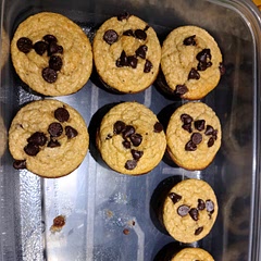 Very tasty! Definitely denser than a normal muffin, but not in a bad way! Kids liked them too!