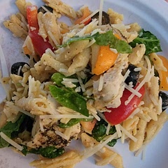 We used chickpea penne and added chicken to it and it came out amazing!