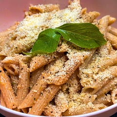 We liked it! You might want to spice it up with some add-ons (such as sausage, veggies, etc.), as the pasta tends to be a little simple. Other than that, it was pretty good! Great way to use my garden’s basil and zucchini.