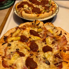 Made a pepperoni one along with other flavours. The dough was very fluffy!