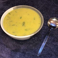 Excellent soup. Easy to make yet tasty and the lemon and parmesan added an extra complexity to the flavours.