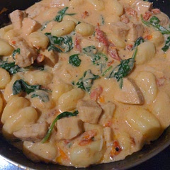 I made mine with gnocchi instead of penne, came out delicious