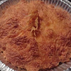 Simple dish tasted amazing crispy cheese perfectly done biscuits and we'll season easy to make and would be very kid friendly