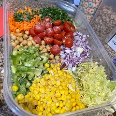 This is now one of my meal prep options! It’s easy to put together and so healthy.
