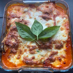 J’ai fait exactement tel quel et c’était juste parfait !
Je pense rajouter un peu de pesto la prochaine fois. 
Et également le tenter avec des courgette.
