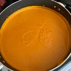 Made the butter sauce. It was out of this world tasty