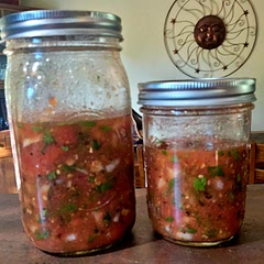 Excellent! Made half the recipe and some without jalapeños since I'm a spice wimp. Will never buy grocery store salsa again!