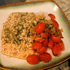 Turned out delicious! Served it with rice and made a sauteed tomato, onion, garlic mixture, sparkled with parsley 