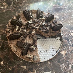 It was easy and amazing to make it tasted really good and tasted just like real cheese cake