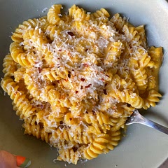 Seriously SO good. Made this last summer and I can't wait to make it again this summer when I get my hands on some sun golds