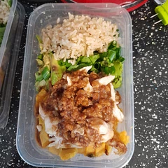 I used crunchy peanut butter, due to working a very active job this certainly did the trick & kept me full without snacking during my day. Definitely worth making. 