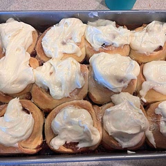 Easy to make. Don’t be intimidated by it. Was seriously delicious! Better than a Cinnabon!