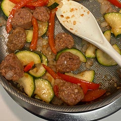 I used the beyond meats sausage and this came out soo delightful