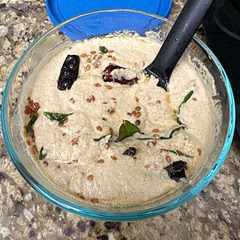 Make twice the amount to make sure it’s easier to blend in the Vitamix