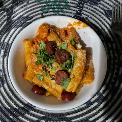 More on the refreshing side but think and cheesy too! Good alternative from the creamy recipes!