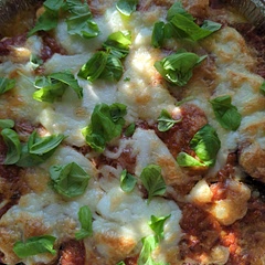 Forgot to add the basil inside haha
