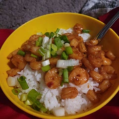 I didn't measure the ingredients but it's so good. Defantly a keeper for future meals!