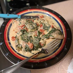 This was amazing! Traded out sun dried tomatoes for regular diced tomatoes just for personal preference. Will be making again!
