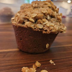 These turned out great. Lots of rise! Made these as giant muffins, which took around 30 minutes to bake. I would not make them as giants again, though, bc I feel the streusal-to-cake ratio is too low. Regular size is the way to go!