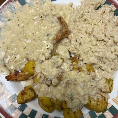 This came out so delicious and I’ll be adding it to my  household menu! I followed someone’s suggestion and used the sauce as a topper to keep the chicken crispy. I love how it turned out. I even added the sauce to my roasted potatoes. 10/10