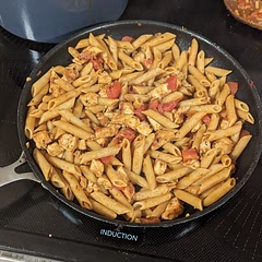 My first meal I ever cooked. Tasted great and super beginner friendly 
