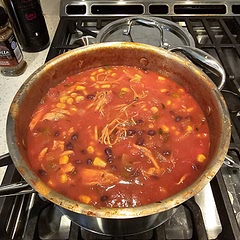 Excellent easy recipe. I used one of the rotisserie chickens for an extra level of easy!