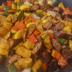 Really delicious. Next time going to add mushrooms too.