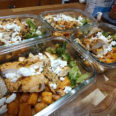 I added Goat Cheese Crumbles to it and it completely enhanced this meal!