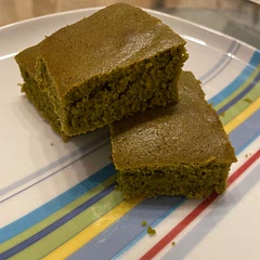 I used all purpose flour and only baked it for 25-30 mins and its rlly good!