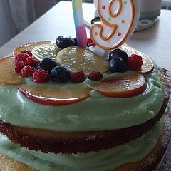 I made it for my bday and it turned out extremely well! My whole family enjoyed it <3 (It may not be pretty but the taste was good)