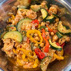 It's so good.  Adjust spices to your liking but it's a great balance of flavors.  Truly under 30 minutes, got it done in 20.