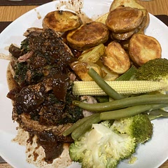 Amazing- looks far more difficult than it is. Did not include the cheese as can’t eat it but was still de- licious . You could vary this with other fruit and jam like plum or apricot.