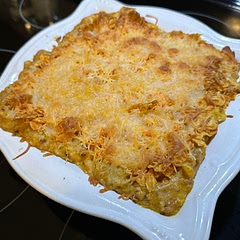 I made this in literally 10 minutes. It was so quick. It took 30 mins to bake but it was worth it. I used the spicy taco seasoning and I think it gave it a great kick!