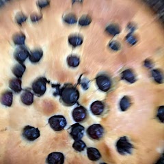When I first saw this recipe I proclaimed ‘finally a blue food!’ I was heartbroken to find that blueberries are actually purple. It was good but just not in a blue way :(