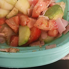 Added some ham, and seasoning. 
So good!
