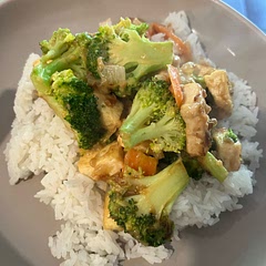 Sauce was really runny, had to add cornstarch, but it was still yummy.