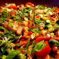 Great recipe. Easy to make and was delicious. Vegetables took a little longer than 4-5 minutes though. 