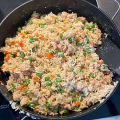 I did it without broccoli but it still taste great 👍