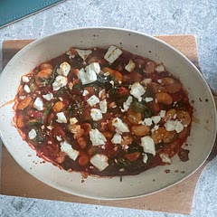 This was scrummy 😋. I added some extra chilli, pepper, salt and loads of extra oregano (I really love oregano). It was fresh and tangy. The feta makes this recipe fantastic so definitely don't skip it!