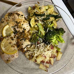 Had to cook mine and add a little more oil to mine, but it’s very versatile and tastes amazing!