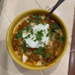Simple recipe with good flavor! Topped with plain Greek yogurt for extra protein 👍🏻