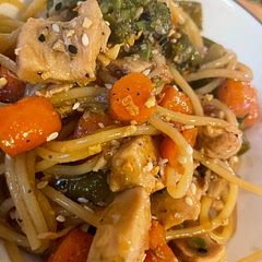 Pretty good. Added stir fry noodles to ours.