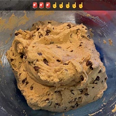 DELICIOUS! My dad absolutely loved it lol
i  whipped it on medium-high for the entirety of "whip it" by Devo and added probably about twice as many chocolate chips as the recipe suggested. Will def be making for my dads birthday👍👍‼️‼️‼️