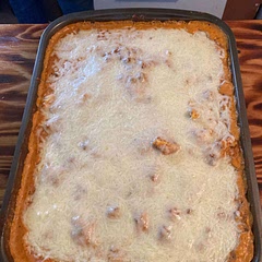 My family absolutely loves the recipe. I had to triple the original recipe
