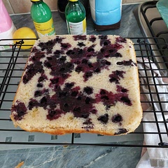 Added more blueberrys than recipie said but was lush