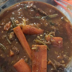 Excellent, we added more vegetables and less meat. Full of flavor. 
 Added oxtail soup packet which thickened the sauce. 
Kids loved it!